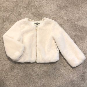 OshKosh Faux Fur Crop Jacket
